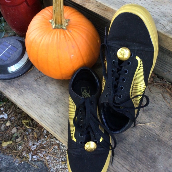 Vans x Harry Potter Golden Snitch Sneakers Mens size 6, Womens 7.5 - Picture 6 of 7